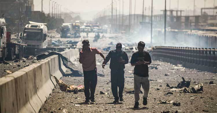 ইরানে ভয়াবহ বিস্ফোরণে নিহত বেড়ে ১৪, আহত ৭৫০